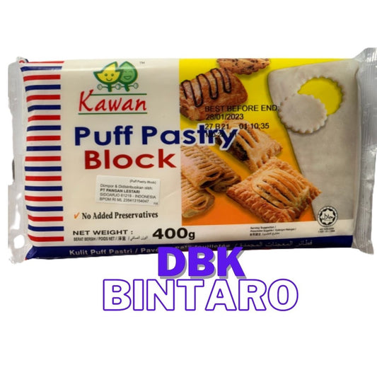 Puff Pastry Block Merk Kawan 400g dari FINNA SPRING ROLL