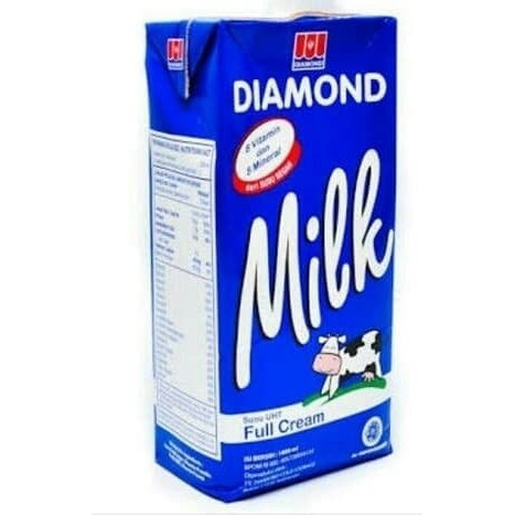 Diamond susu putih 1 liter