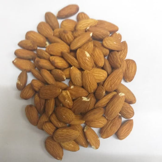 kacang almond grade A 500gr natural whole almond mentah dgn kulit