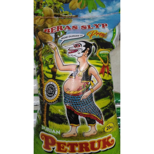 beras petruk 20kg pulen sedang original segel
