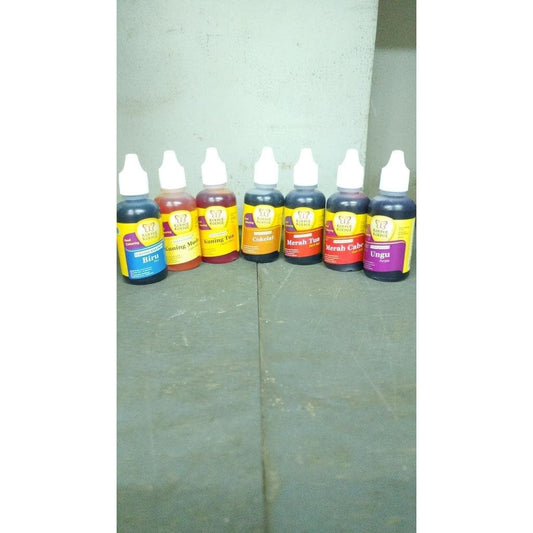 Kupu-Kupu koepoekoepoe pewarna all varian 30ml KUPUKUPU WARNA sepuhan