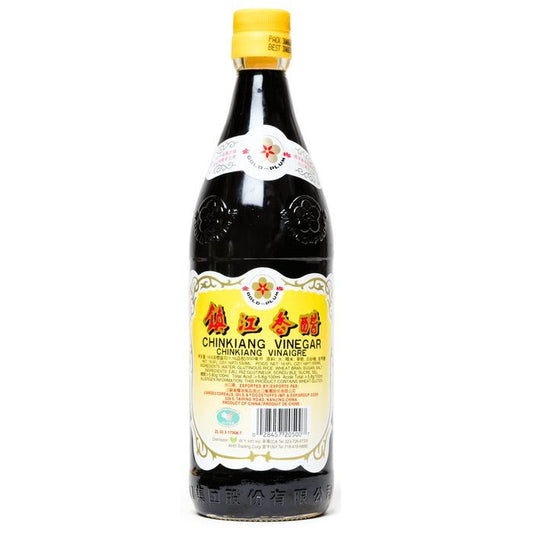 Cuka Hitam Black Vinegar ChinKiang Gold-Plum 550ml