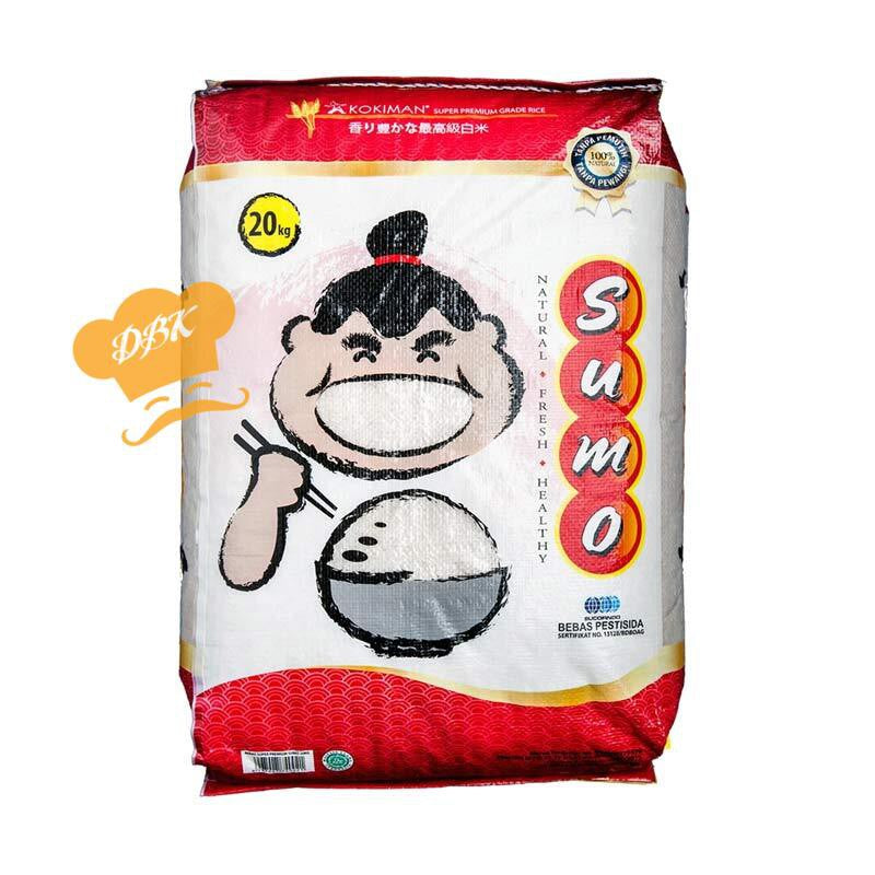 Beras SUMO Merah 20 kg pulen sushi nasi goreng