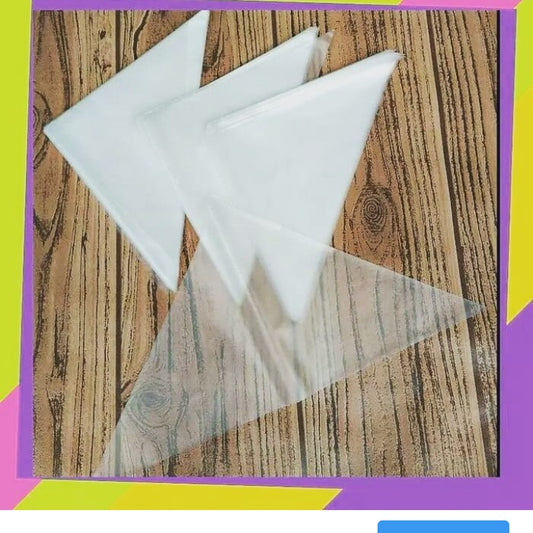 plastik Segitiga / Piping Bag per 5pcs