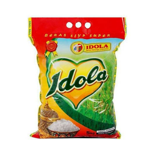 BERAS IDOLA 5kg pulen sedang original segel