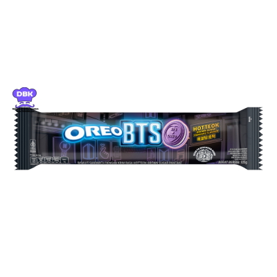 OREO BTS Biskuit Sandwich dengan Krim Rasa Hotteok Brown Sugar Pancake 105g