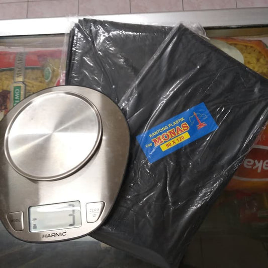 kantong sampah trash bag MONAS 90x120