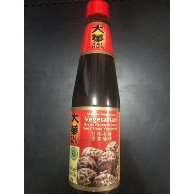 TAI HUA VEGETARIAN OYSTER SAUCE 430 ML - SAUS TIRAM VEGETARIAN HALAL