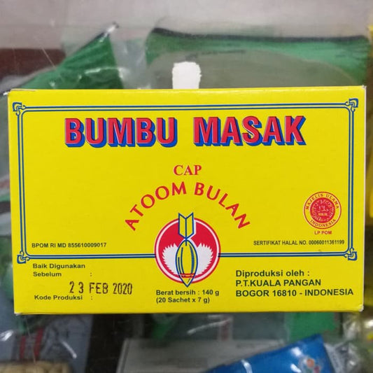 bumbu masak cap atoom 140gr bulan atom basreng bakso goreng