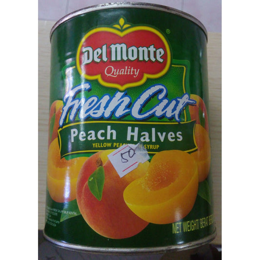 delmonte peach halves 867gr