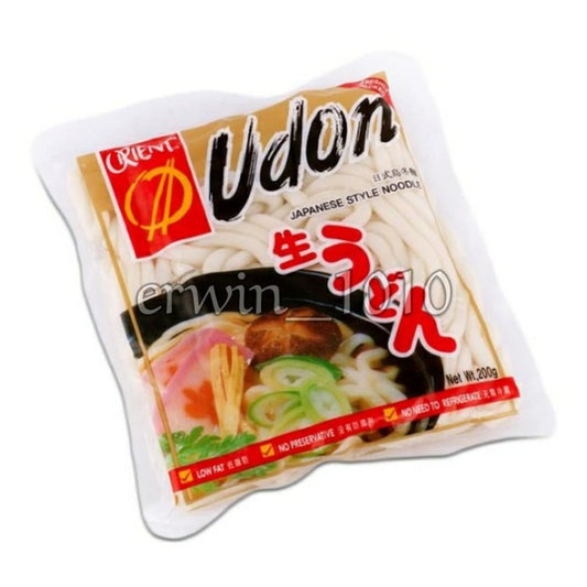 Orient Mie Udon 200gr / Japanese Style Noodle / Mie Basah Matang