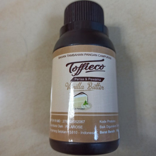 Toffieco vanilla butter 100gr Pasta butter vanili Tofieco tofico