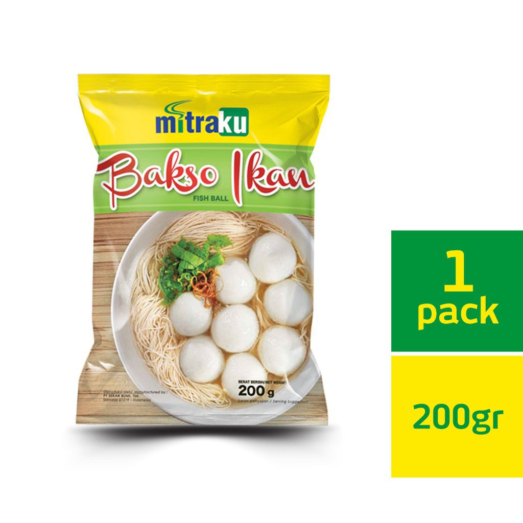 Mitraku Bakso Ikan 200g | Mitraku Fish Ball 200g
