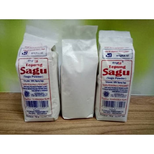 Tepung sagu engka 750gr dari pohon sagu asli bukan tapioka sagu aren