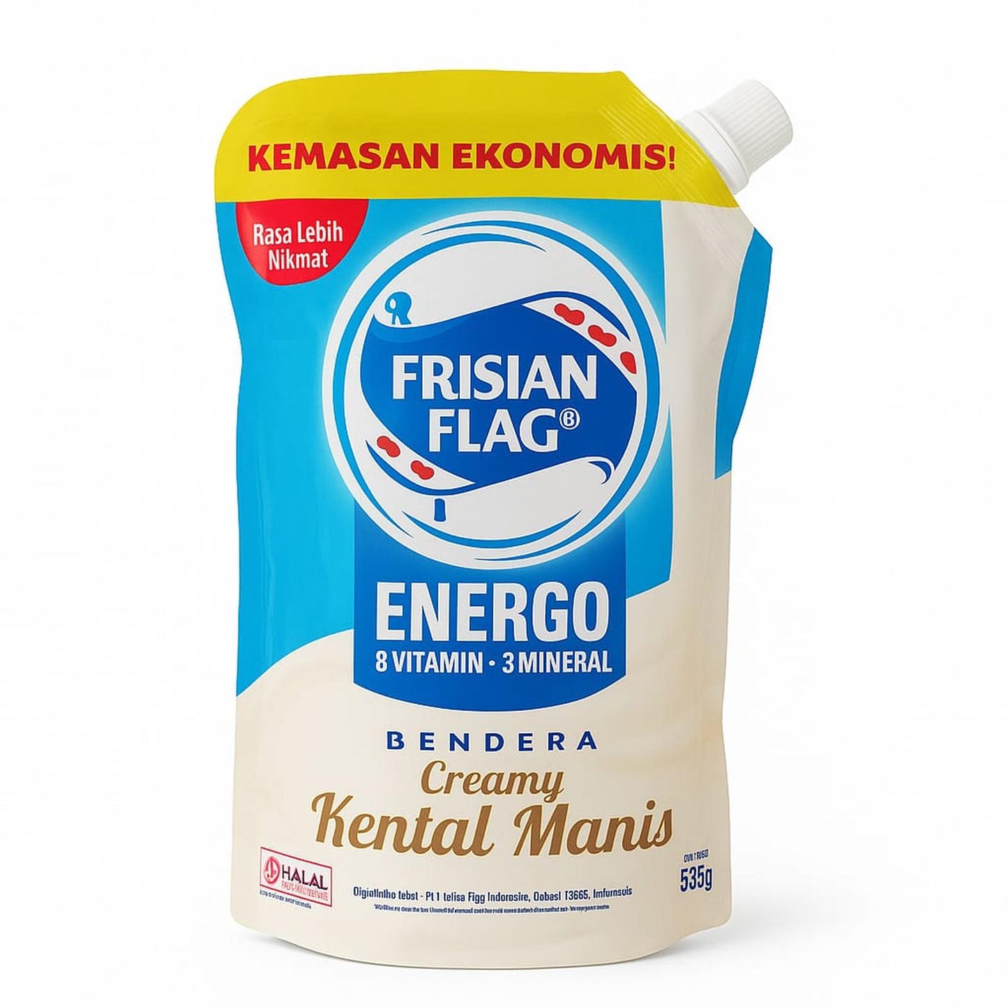Frisian Flag 535gr Bendera biru susu kental manis
