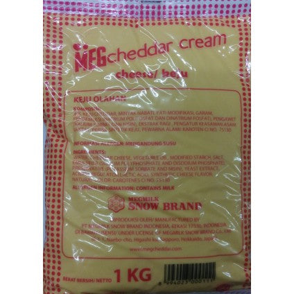 meg cheddar cream cheese 1kg