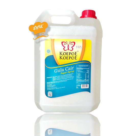 kupukupu Gula Cair 5lt koepoe fructose sugar syrup sirup fruktosa