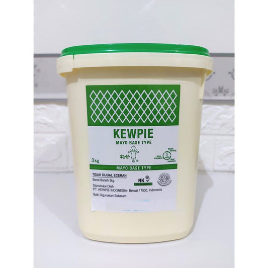 KEWPIE base type mayo 3kg mayonnaise mirip hellman best food real mayo
