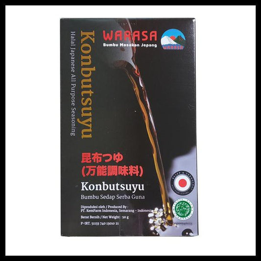 Warasa Konbutsuyu No MSG 50gr kombu bumbu rumput laut jamur
