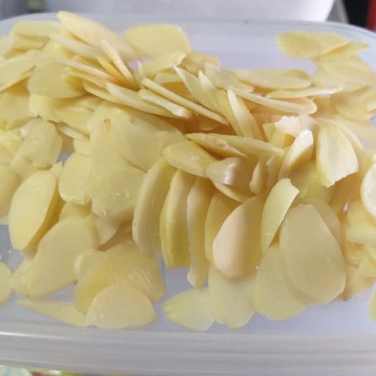 almond slice tebal 100gr almonesia sunny gem sunnygem
