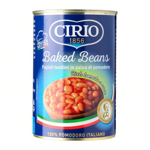 CIRIO baked beans 420gr kacang panggang saus tomat