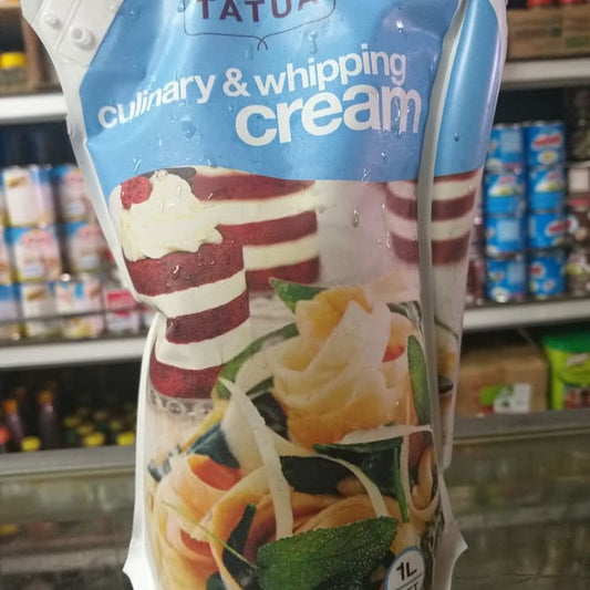 TATUA cooking cream 1lt 38% fat culinary whipping cream