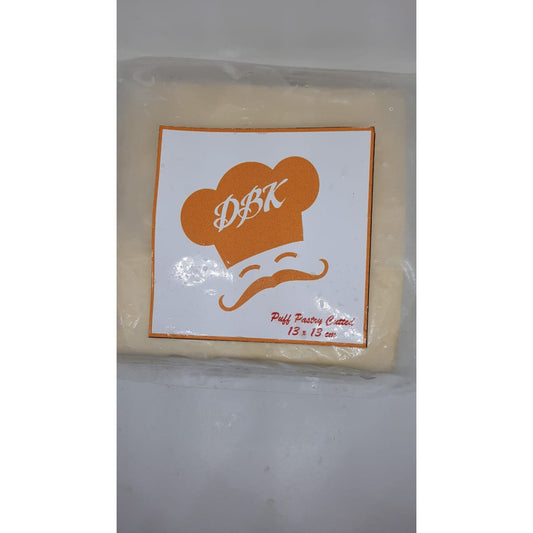 DBK Puff Pastry Cutted 13cm x 13cm isi 10/pack | Puff pastry Premium Square Cut 13x13 cm