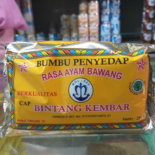 atom ayam bawang 250gr atom bintang penyedap rasa bumbu tabur