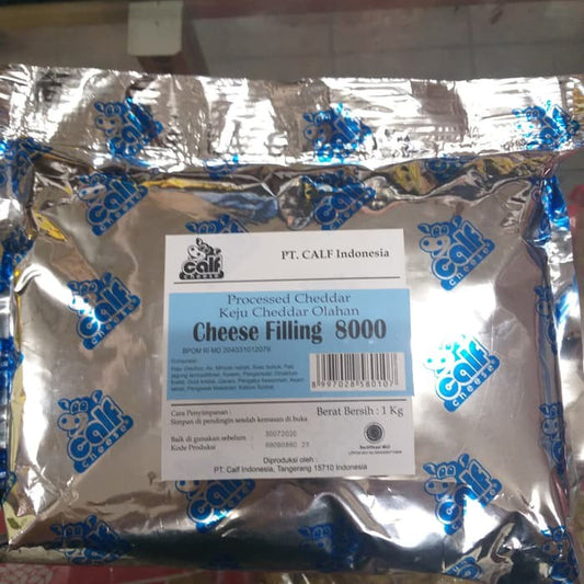 CALF CHEESE FILLING 8000 1KG filling keju saus keju filler ekonomis