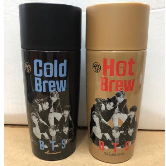 Paldo Coffee BTS EDITION | Cold Brew Americano | Hot Brew Vanilla Latte