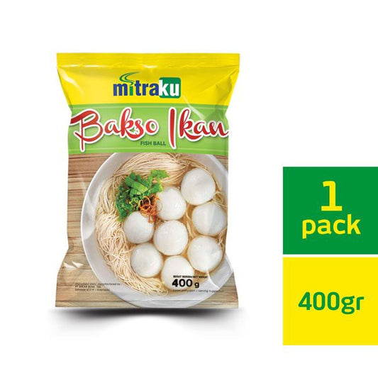MITRAKU BAKSO IKAN 400GR | Mitraku Fish Ball 400g