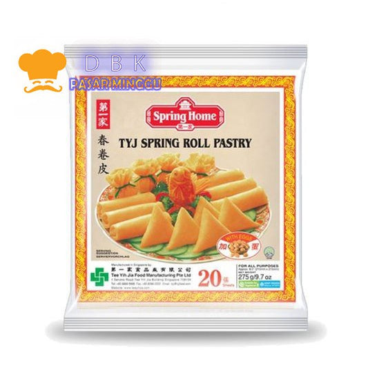 TYJ Spring Roll 5 inch 13cm X 13cm (ukuran kecil) | TYJ Kulit Lumpia 5 inch 13cm X 13cm