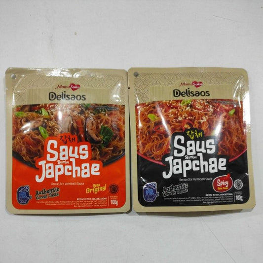MamaSuka Delisaos Saus Japchae 100gr sauce soun naga