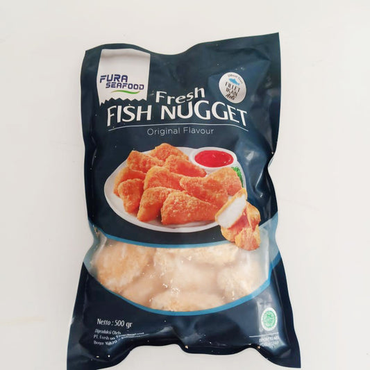 Fura Fish Nugget 500gr | Nugget Ikan | Fura Seafood |Fresh Fish Nugget