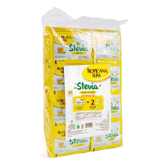 Tropicana Slim Stevia (100 sachet) sweetener rendah kalori