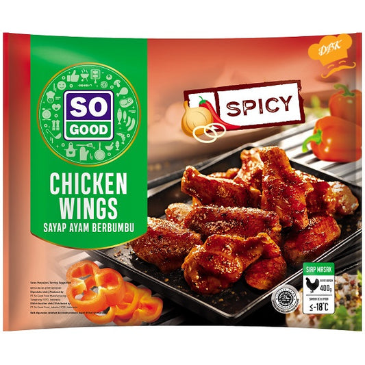 Spicy Wing So Good 400gr Daging Ayam Sayap Pedas