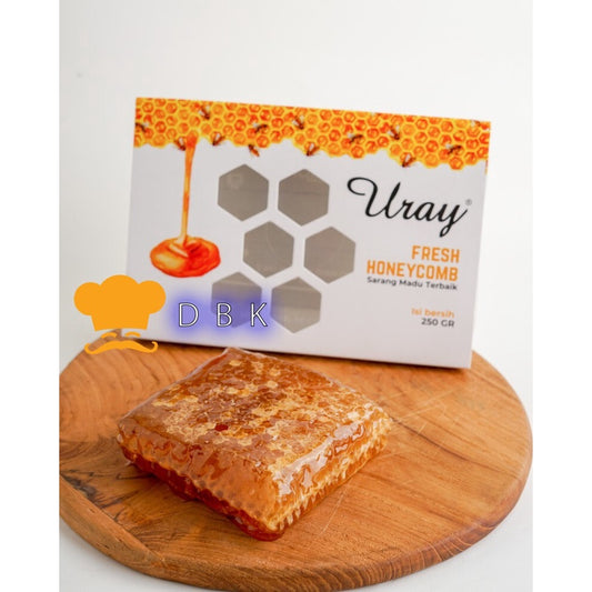 Madu Uray Comb Honey 250gr sarang madu honey comb