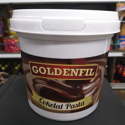 goldenfil coklat 1kg spread goldenfil chocolate pasta selai coklat
