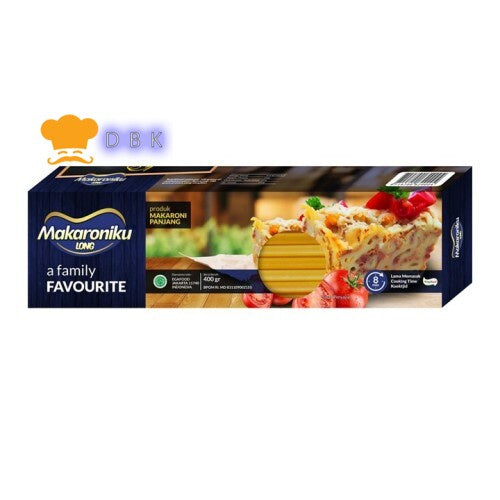 Makaroni Long 400gr Spagethi bolong tengah makaroniku macaroni