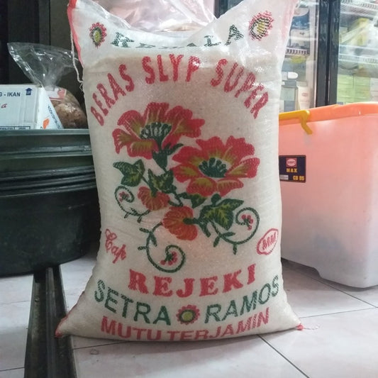 beras cap kembang 25kg jaminan pulen Kurir Instant Only