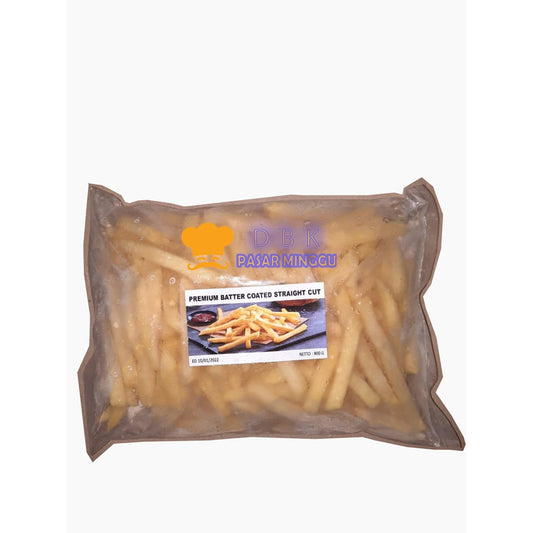 McCain Kentang Premium Butter Coated Straight 800g | Premium Butter Coated French Fries 800g