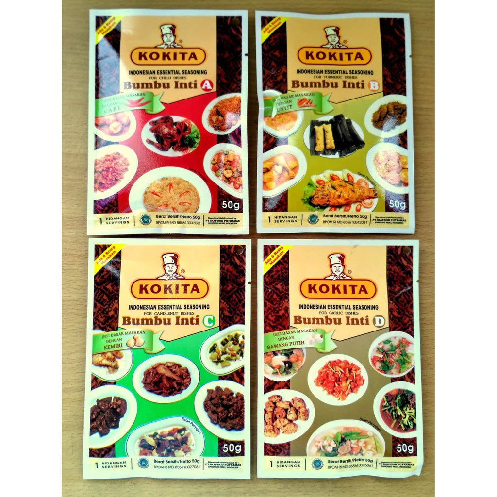 Kokita Bumbu Inti ABCD 50gr bumbu dasar makanan