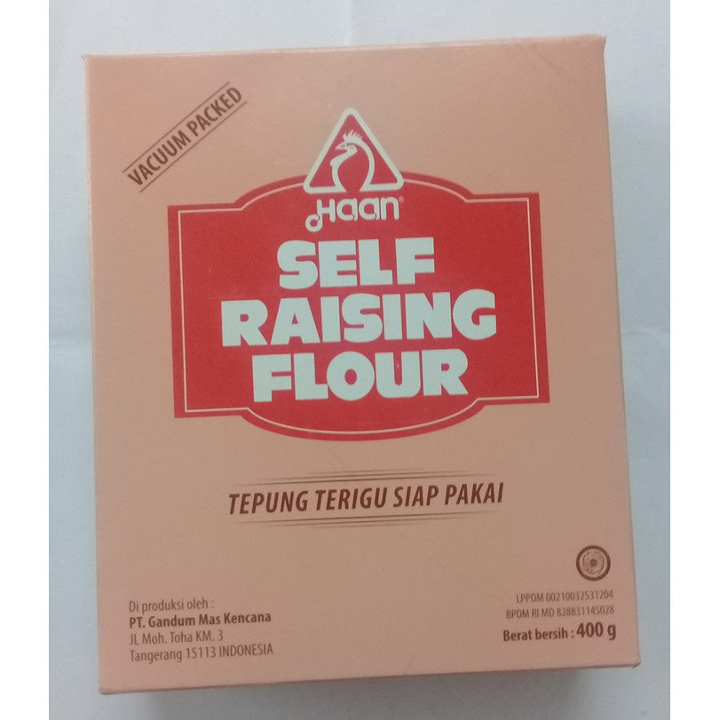 haan self raising flour 400 gr