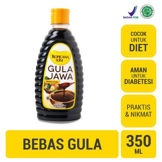 Tropicana Slim gula jawa 350ml palm sugar rendah kalori