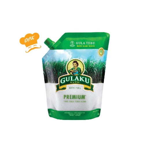 gulaku 750gr pouch gula pasir sugar dengan tutup putar