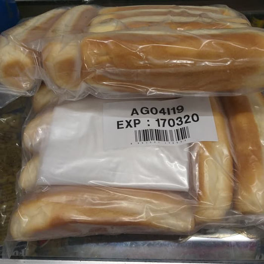ROTI HOTDOG ISI 6pcs BERNARDI Plain ISI 6 PCS
