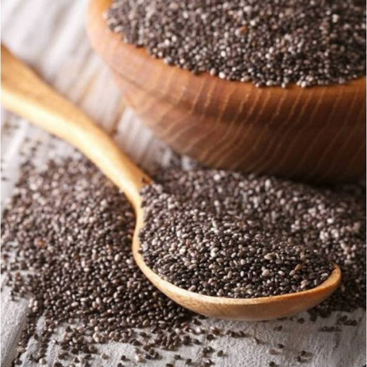 CHIA SEED 500gr grade 1 premium quality organic black bukan selasih