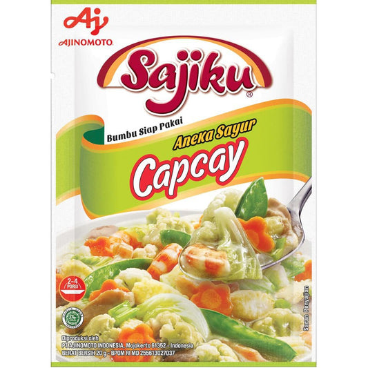 Sajiku Capcay 5 x 20gr bumbu siap pakai sayur tumis