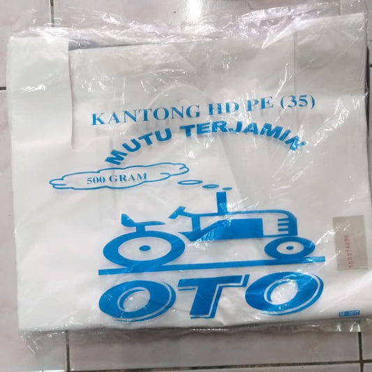 kantong HDPE OTO 35 putih per pack