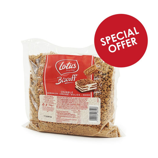 Lotus Biscoff Crumble per 250gr Bubuk biskuit lotus karamel coklat